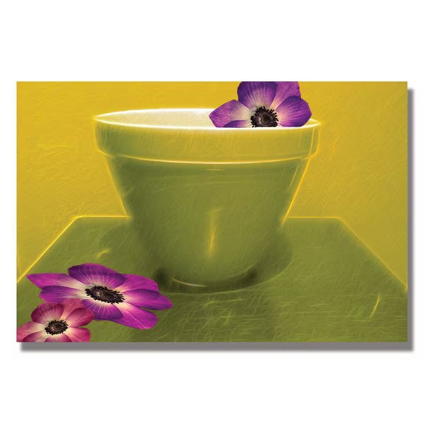 Kathie McCurdy 'Recipe for Beauty' Canvas Art, 18x24, Trademark Fine Art, Mfr#: KM0254-C1824GG